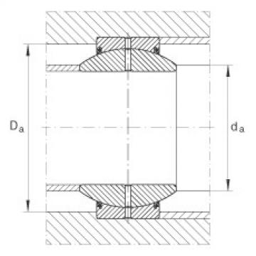 FAG Radial spherical plain bearings - GE35-FO-2RS