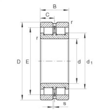 المحامل SL024948 INA