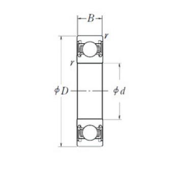 المحامل 6306DDU NSK