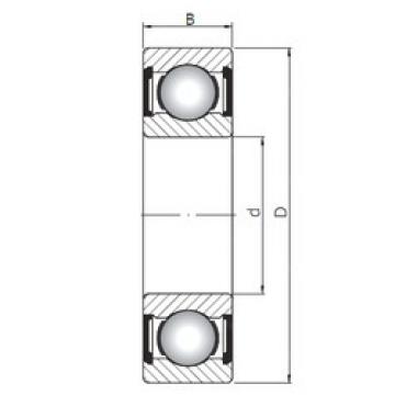 المحامل 61909 ZZ ISO