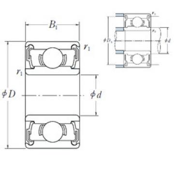 المحامل 608-2RS ISO