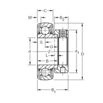 المحامل GRA113RRB Timken