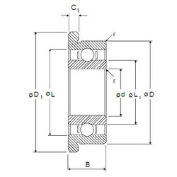 المحامل LF-1050 NMB