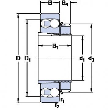 Bearing 2207 EKTN9 + H 307 SKF