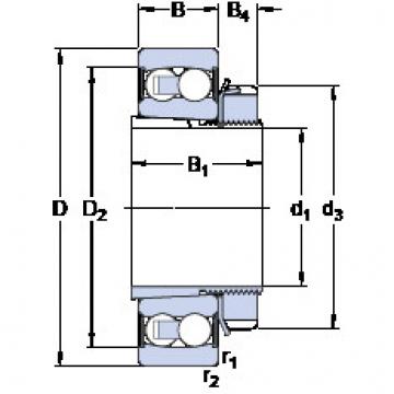 Bearing 2310 E-2RS1KTN9 + H 2310 SKF