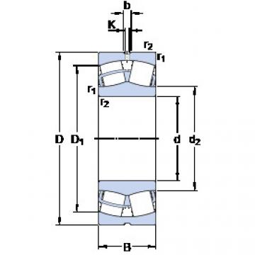 المحامل 23956 CC/W33 SKF