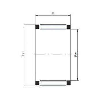 المحامل K42x47x17 CX