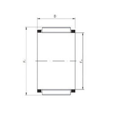 المحامل KBK13X17X14,5 CX