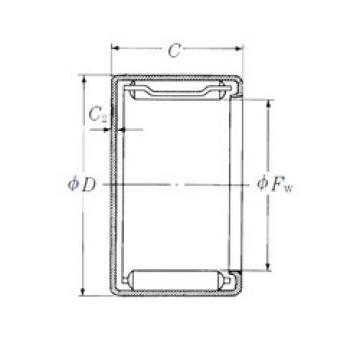 المحامل MFJL-2030L NSK