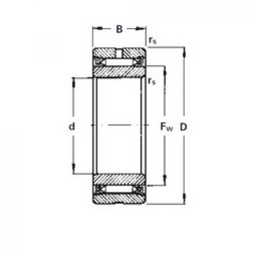 المحامل NA22040 Timken