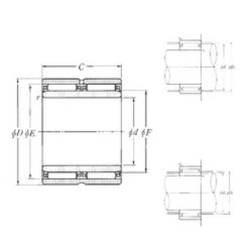 المحامل NAO-25×42×32ZW NTN