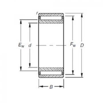 المحامل NAO17X30X13 Timken