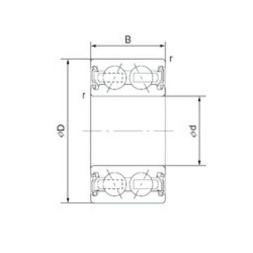 المحامل 4606-6AC2RS CYSD