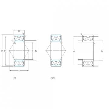 المحامل 3304A-2RS1 SKF