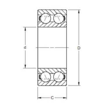 المحامل 5208W Timken