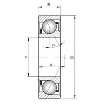 المحامل 7304 A ISO