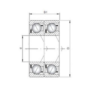 المحامل 7072 BDT ISO