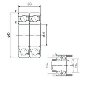 المحامل 7012DT NACHI