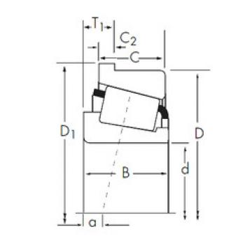 المحامل 26093/26283-B Timken