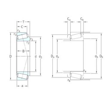 المحامل T2EE040/QVB134 SKF