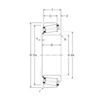 المحامل 124069X/124112X Gamet