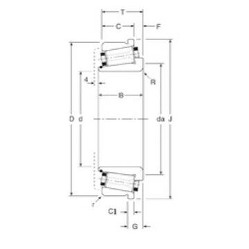 المحامل 111044X/111093XC Gamet