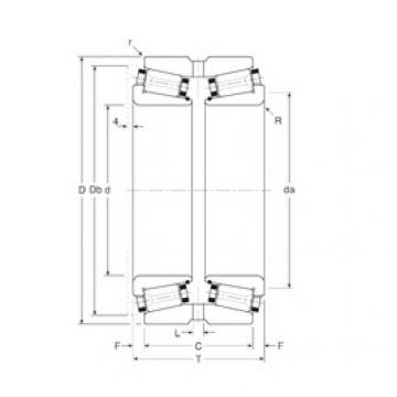 المحامل 126082X/126136XG Gamet