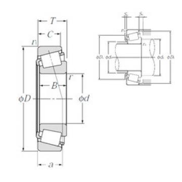 المحامل 4T-30206 NTN