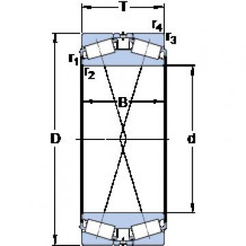 المحامل BT2B 328874/HA1 SKF