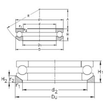 المحامل 53414-MP+U414 NKE