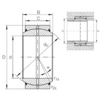 المحامل GE 220 DO-2RS INA