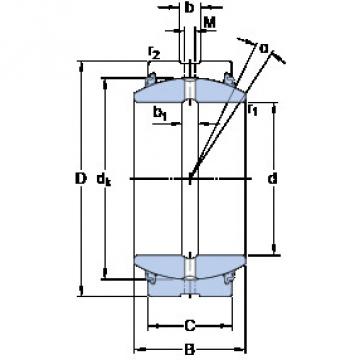 المحامل GE 300 ES-2LS SKF