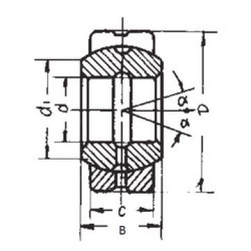 المحامل GE40ES FBJ