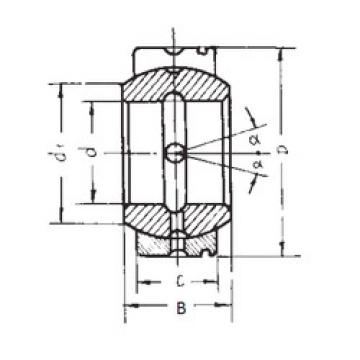 المحامل GE110XS/K FBJ