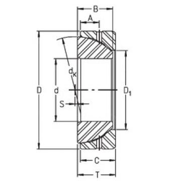 المحامل GE65SX Timken