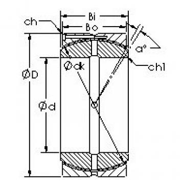 المحامل GEH380HCS AST