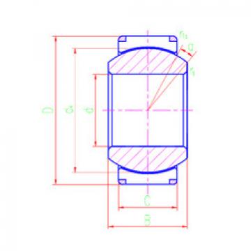 المحامل GEH260XT-2RS LS