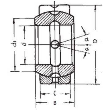 المحامل GEZ120ES FBJ