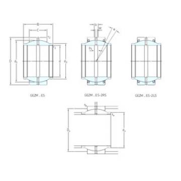 المحامل GEZM408ES-2LS SKF