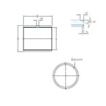 المحامل PCZ 0612 E SKF