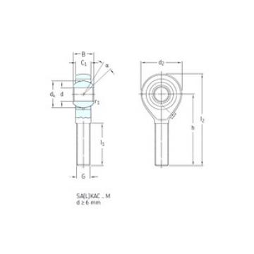 المحامل SALKAC22M SKF