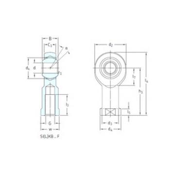 المحامل SIKB12F/VZ019 SKF