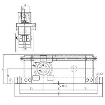 المحامل UCTU211-800 KOYO