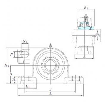 المحامل UKP216SC KOYO