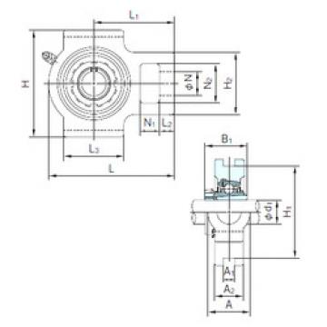 المحامل UKT215+H2315 NACHI