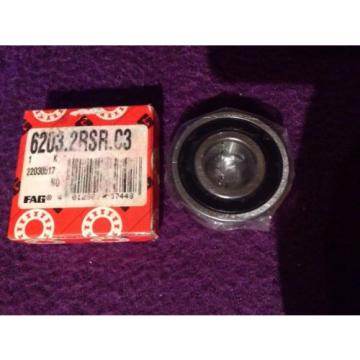 Radial Ball Bearing 6203.2RSR.C3  FAG 22030017