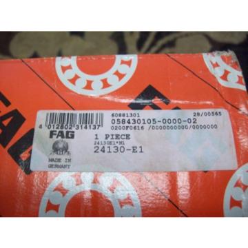 NEW FAG X-LIFE ROLLER BEARING 24130-E1