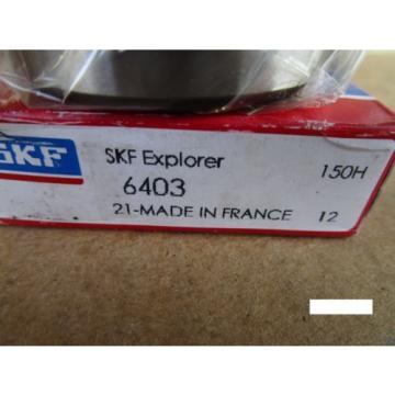 SKF 6403 Radial Bearing, Single Row (=2 FAG, SNA, NTN, NSK, TIMKEN 403K)