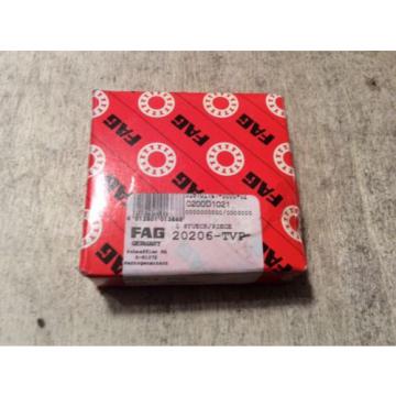 FAG Bearing #20206-TVP ,30 day warranty, free shipping lower 48!