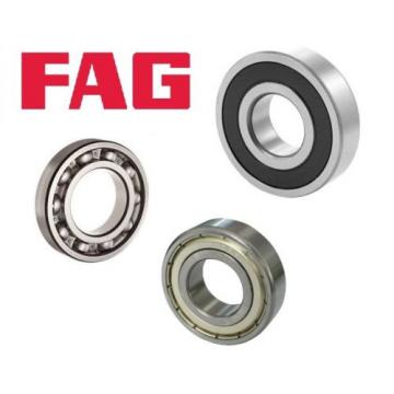 FAG 6000 Series Ball Bearing - Open ZZ 2RS C3